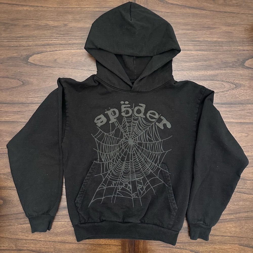 Sp5der Phantom Web Hoodie